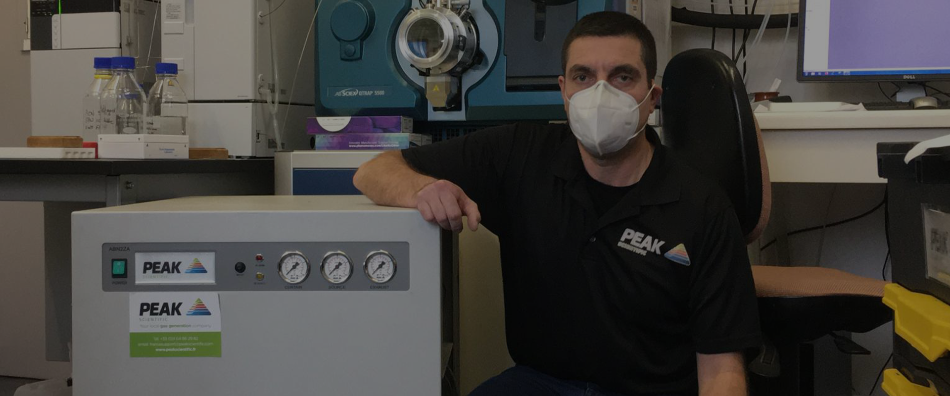 Peak scientific service for hydrogen and nitorgen generators